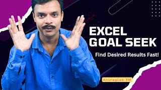 Excel Goal Seek Function How to Find Desired Results Easily [upl. by Nawaj]