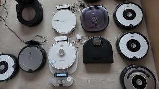 NOVEMBER 2024 ROBOTS UPDATE new but old robot vacuum cleaners on my channel [upl. by Jeramey]