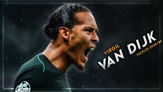 Virgil Van Dijk 202425 ● The Best CB   Defensive Skills ᴴᴰ [upl. by Golda]