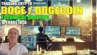 DOGE DOGECOIN Technical Analysis and Trade Idea [upl. by Meunier566]