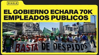 MILEI despide gran parte de los EMPLEADOS PUBLICOS [upl. by Lehmann119]