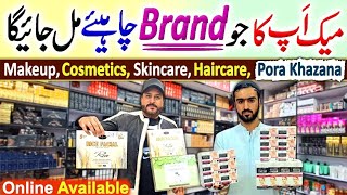 Wholesale Makeup Market In Karachi  Skincare  Haircare  Makeup  Cosmetics  Bolton Market [upl. by Mackay527]