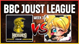 Elysium vs Cherry Poppers II BBC Joust League Season 2 Week 3 [upl. by Abramo417]