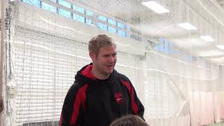 Matthew Hoggard  England fast bowler giving tips to KIOC cricketers during KIOC TOUR TO UK 2013 [upl. by Cattima]