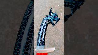 Golok Naga Tarung Baja Per 30cm goloknaga dragon fyp fypシ゚viral [upl. by Utimer]