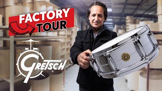 Gretsch Drums A Firsthand Look at Premium Craftsmanship 140 Years in the Making [upl. by Brace]