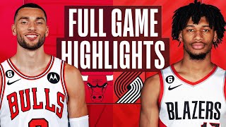 BULLS at TRAIL BLAZERS  FULL GAME HIGHLIGHTS  March 24 2023 [upl. by Luce]