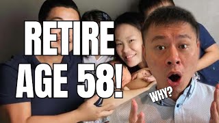 I Found The RIGHT RETIREMENT AGE In Singapore What You Need To Do Now To Retire Earlier [upl. by Yanrahs]