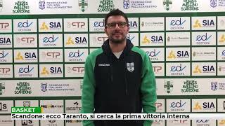 Scandone ecco Taranto si cerca la prima vittoria interna [upl. by Polad]