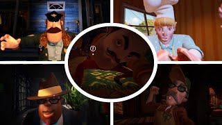 Hello Neighbor 2 ALL JUMPSCARES  All DLC  Hello Neighbor 2 ALL JUMPSCARES [upl. by Gnut951]