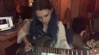 Sails of Charon Guitar Solo Cover by Beth Cannon [upl. by Elamrej]