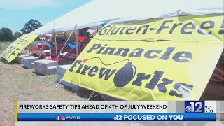 Mississippians encouraged to practice firework safety during July 4th holiday [upl. by Bain453]