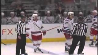 Brian Boyle quotInstigatingquot Incident and EjectionRangers Vs Flyers3611 [upl. by Krys]