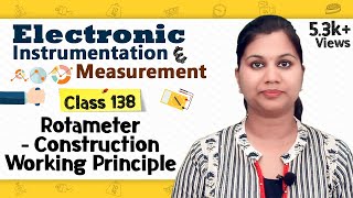 Introduction to Rotameter  Flow Measurement Transducers  Electronic Instruments and Measurements [upl. by Ruckman]