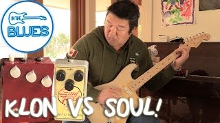 EHX Soul Food versus Klon Pedal Demo [upl. by Vicki]