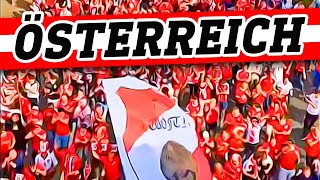 Wir singen rot weiß Österreich  Austria football fans chant Street Corteo Euro 2024 gesang Germany [upl. by Errecart]