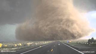 Watch this EXTREME upclose video of tornado near Wray Colorado  AccuWeather [upl. by Nywles]