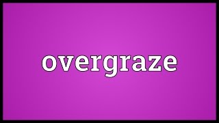 Overgraze Meaning [upl. by Pooi]