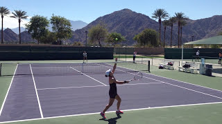 Sam Stosur  Indian Wells Practice 3513 Part II [upl. by Keverian]