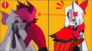 Charlie Trapped in Alastor’s Body Awkward AF comic dub Hazbin HotelHelluva Boss • COMIC DUB [upl. by Orferd]