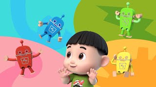 The Colors Song  Learn Colors for Kids  Pandobi Nursery Rhymes amp Kids Songs [upl. by Enywad]