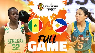 Senegal v Philippines  Full Basketball Game  FIBAWWC 2026 PreQualifying Tournament [upl. by Retrac]