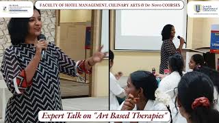 Expert Talk on quotArt Based Therapiesquot  Department of Psychology [upl. by Vashtia]