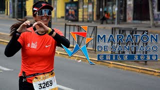 MARATÓN DE SANTIAGO 2022 🏃‍♀️🏃‍♂️  42K y 21K [upl. by Naujahs]