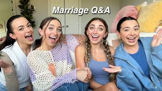 Wedding amp Marriage QampA  Ft Merrell Twins [upl. by Yniffit]