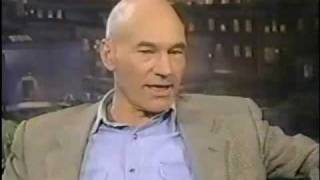 Patrick Stewart on tonight Show wReba McEntire 1993 Pt 1 [upl. by Pengelly]