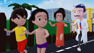 Pagal Bittu Sittu  Bittu or Remote wala Dinosaur  Bittu Sittu Toons  Pagal Beta  Cartoon Comedy [upl. by Shirlee888]