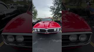 Pontiac Firebird americanmuscle carshow cartok musclecar v8 classic shortsviral [upl. by Bonny]