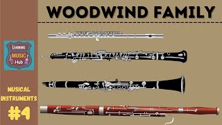 WOODWIND FAMILY  INSTRUMENTS OF THE ORCHESTRA  LESSON 4  LEARNING MUSIC HUB  ORCHESTRA [upl. by Nywrad129]