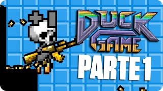 ¡LA PATO MUERTE PARTE 1  DUCK GAME Con Sara Luh y Exo [upl. by Ataga596]