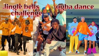 Jingle Ogba dance challenge  Jingle bells speed up dance DWP [upl. by Noffets460]