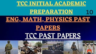 TCC Initial Test Preparation  TCC Academic test Preparation  TCC PAST EXPERIENCES  TCC ENGLISH [upl. by Niuqram]