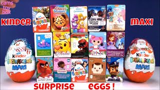 Chocolate Surprise Eggs Lalaloopsy Kinder Maxi Peppa Pig SHopkins Sofia Paw Patrol Toys Opening [upl. by Aliet675]