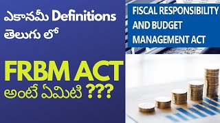 ప్రభుత్వం ఎంత అప్పు చేయవచ్చు  FRBM ACT Fiscal Responsibility and Budget Management Act  UPSCRadio [upl. by Bobbie]