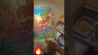 Ss Broly Unstrained Destruction Special Rare Card [upl. by Ahseyk]