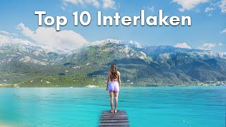 Interlaken Travel Guide  10 Experiences YOU MUST DO in 2024 [upl. by Leverick87]