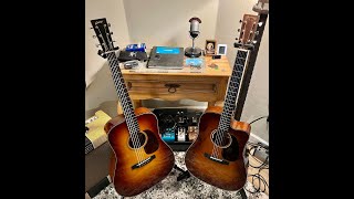 Mahogany Dreads  King of The Hill  Collings D1 Traditional Vs Martin DC18E [upl. by Aerdnael]