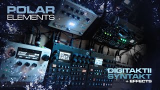 Polar elements  live performance with Digitakt II Syntakt and effects [upl. by Relyat]