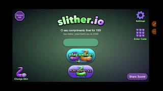 jogando sliter io🤠👍 [upl. by Syverson]