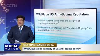 A World AntiDoping Agency statement questions the integrity of the US AntiDoping Agency [upl. by Lotus]