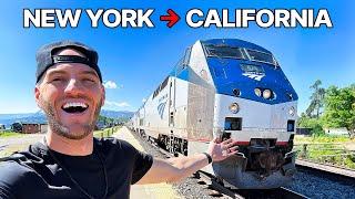 3 Days on Amtrak’s Overnight Train Across America [upl. by Imerej]