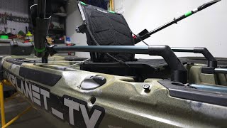 Hobie outback Hrail riser upgrade [upl. by Nester]