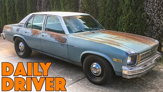 The CHEAPEST Classic Car that you can DRIVE everyday 70s Nova Beater [upl. by Nyrrad433]