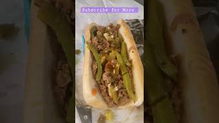 Authentic Chicago STYLE Italian beef Sandwich [upl. by Karli]