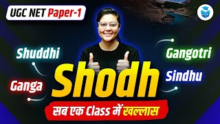 UGC NET Paper 1 Research  Shodhganga vs Shodhsindhu vs Shodhgangotri vs Shodhshuddhi  Aditi Mam [upl. by Yoreel]