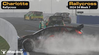 Rallycross at Charlotte  iRacing [upl. by Ardnoid]